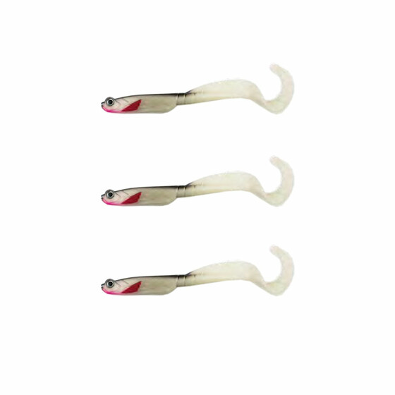 3 Stk Gummifisch Twister Minnow 11 cm