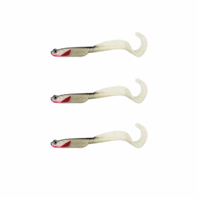 3 Stk Gummifisch Twister Minnow 11 cm