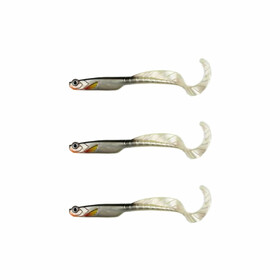 3 Stk Gummifisch Twister Minnow 11 cm