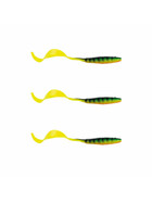 3 Stk Wurm Twister Softbaits 13 cm
