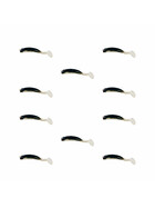 10 Stk Mini Softbaits Gummifische 3 cm 1