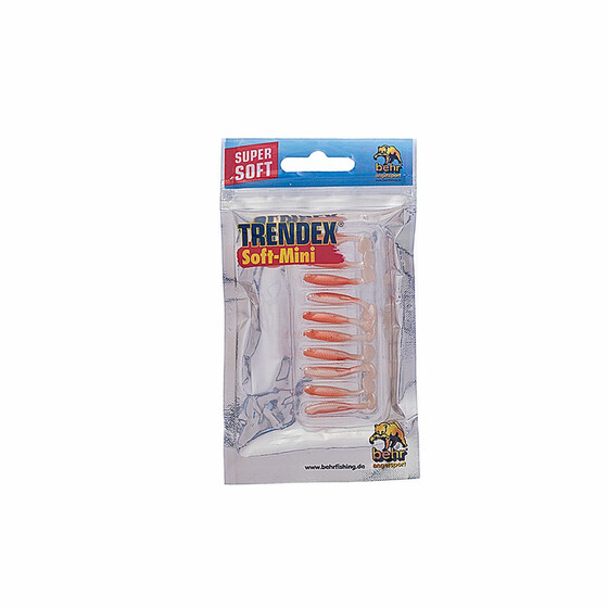 10 Stk Mini Softbaits Gummifische 3 cm