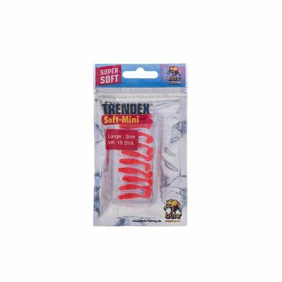 10 Stk Mini Softbaits Gummifische 3 cm