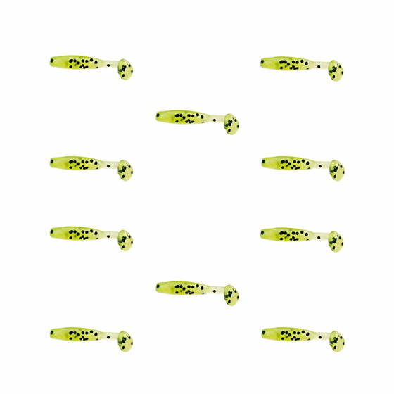10 Stk Mini Softbaits Gummifische 3 cm