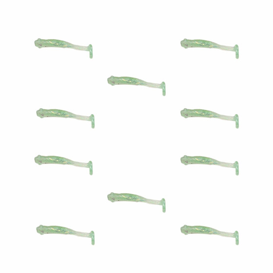 10 Stk Mini Softbaits Gummifische 3 cm