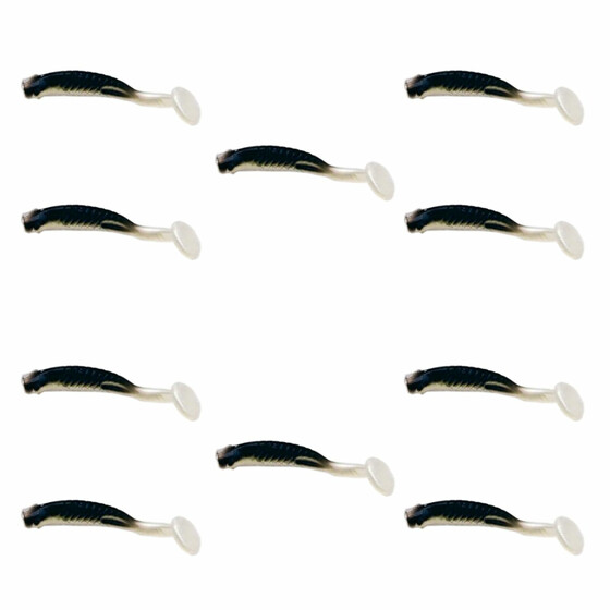 10 Stk Mini Softbaits Gummifische 5 cm