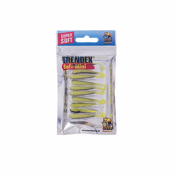 10 Stk Mini Softbaits Gummifische 5 cm