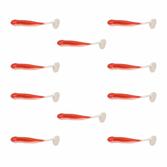10 Stk Mini Softbaits Gummifische 5 cm