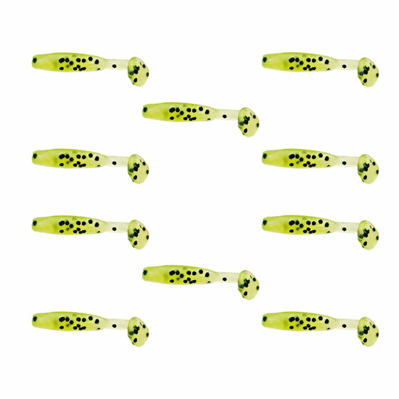 10 Stk Mini Softbaits Gummifische 5 cm
