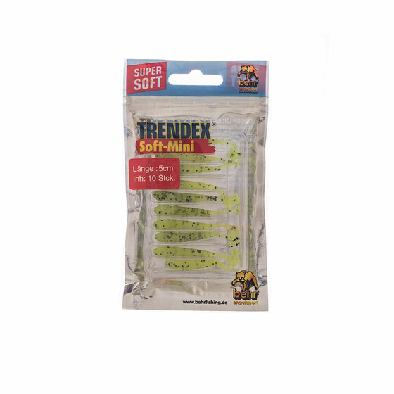 10 Stk Mini Softbaits Gummifische 5 cm
