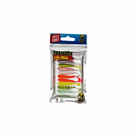 10 Stk Mini Softbaits Gummifische 5 cm - mix