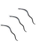 3  Stk Gummifische Gummi Aal Angel Köder Hecht 01 1