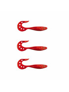 3 Stk Twister Shads Kunstköder 9 cm