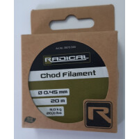 Radical Chod Rig Material Filament Ø 0,45mm 20m 9kg h
