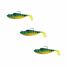 3 Stk Softbaits allround Gummifische 6 cm 04