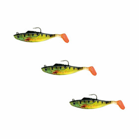 3 Stk Softbaits allround Gummifische 6 cm 05