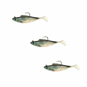 3 Stk Softbaits allround Gummifische 8 cm 02