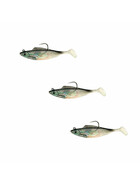 3 Stk Softbaits allround Gummifische 8 cm 02