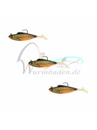 3 Stk Softbaits allround Gummifische 8 cm 03