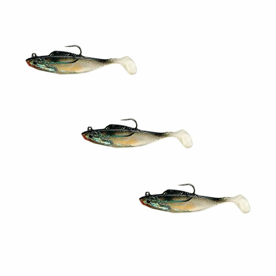 3 Stk Softbaits allround Gummifische 8 cm 06