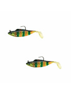 2 Stk Softbaits allround Gummifische 12 cm 01