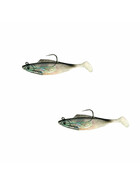 2 Stk Softbaits allround Gummifische 12 cm 02