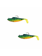 2 Stk Softbaits allround Gummifische 12 cm 04