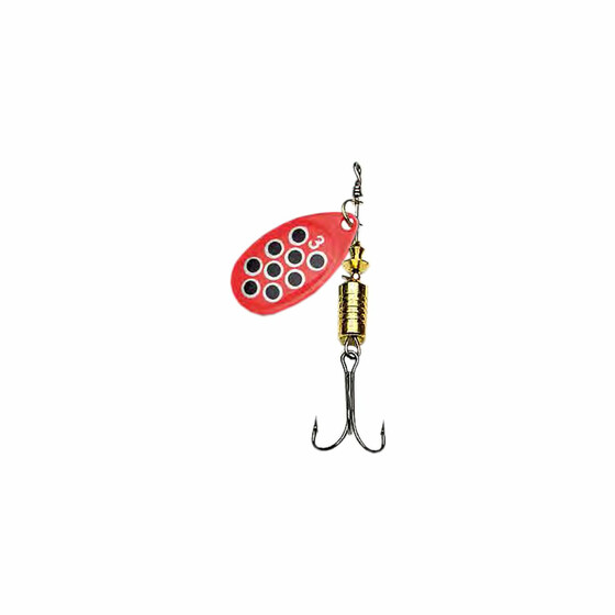Allround Spinner Barsch Forelle - 4 g rot schwarz