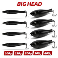 Rhino Big Head Salzwasser Pilker schwarz 100 