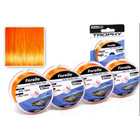Forelle Angelschnur monofil fluo orange &Osla
