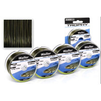 Wels Angelschnur monofil camou - dunkel &Osla