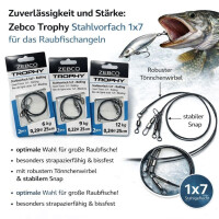 Zebco Trophy Stahlvorfach Hecht Stahlvor gallery