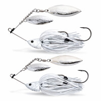 Quantum 4street Spinnerbait white Raubfisch S