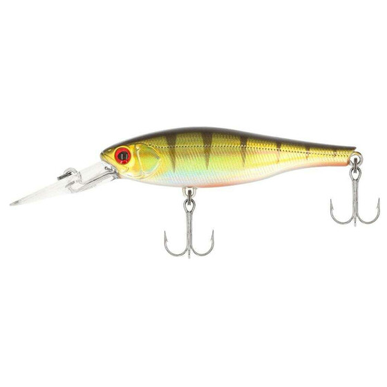 ZipBaits Trick Shad Rattler Twitchbait Suspender Wobbler 7 cm 7,8 g 401 Perch Red Eye