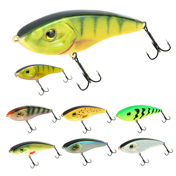 Jerkbait Wobbler Raubfisch Sendai 115 mm 32 g