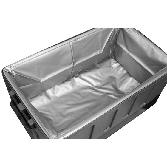 Klappbox mit Sitz und Einlage Sitzbox Transportbox