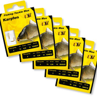 FTM Angelhaken Karpfen Haken gebunden Gr. 1 - 8 2