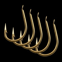 FTM Angelhaken Karpfen Haken gebunden Gr. 1 - 8 4