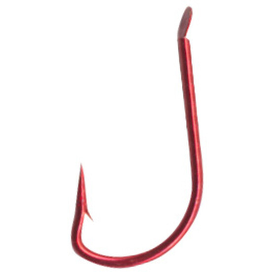 FTM Angelhaken Rotwurm Haken gebunden 4 � 0,25 mm