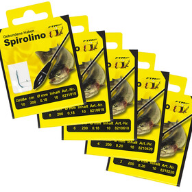 FTM Angelhaken Spirolino Haken Forelle gebunden Gr. 2 - 10