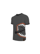 Angler T-Shirt grau Angelshirt 1