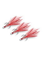 Drilling mit roten Federn Dreifachhaken  gallery