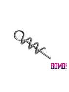 Spirale Screw In Gummifisch Screw Lock Gummiköder 2