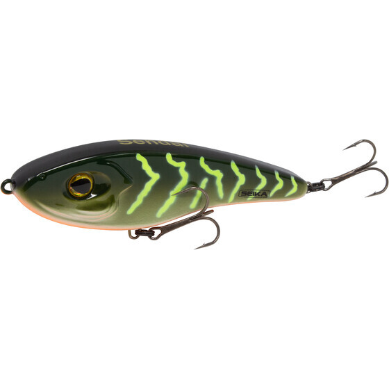 Jerkbait Wobbler Raubfisch Sendai 115 mm 32 g Pike Weapon