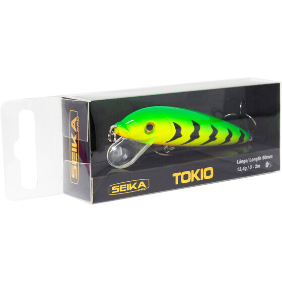 Zander Wobbler Tokio Seika Pro 9 cm 13,5 g Fire Tiger