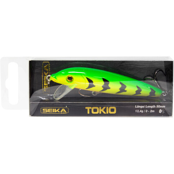 Zander Wobbler Tokio Seika Pro 9 cm 13,5 g Fire Tiger