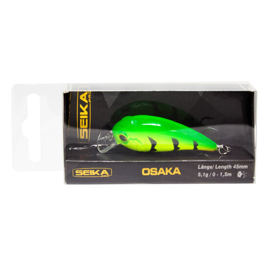 Forellen Wobbler Osaka Seika Pro 4,5 cm 5 g Fire Tiger