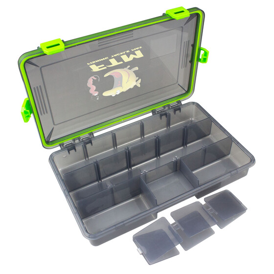 Kleinteilebox Angelbox Aufbewahrungsbox Angeln gro - 28 x 28 x 5 cm