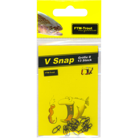 V-Snap fr Wobbler und Spoons Gr. 0 - 37,2 kg