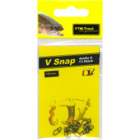 V-Snap für Wobbler und Spoons Gr. 0 - 37,2 kg 2